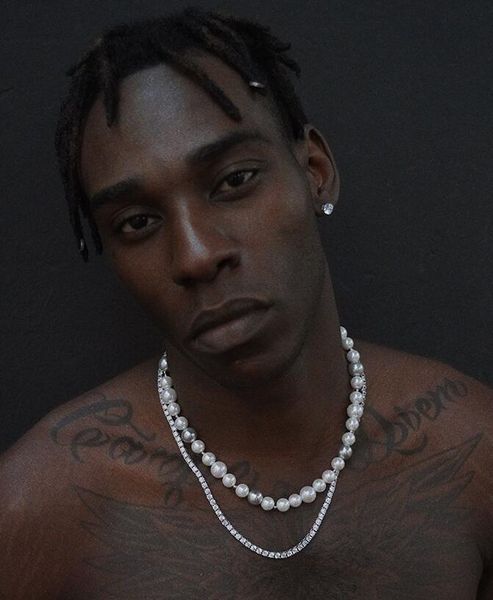 

asap rocky retro natural pearl splicing necklace men and women hip hop clavicle chain couple choker, Silver