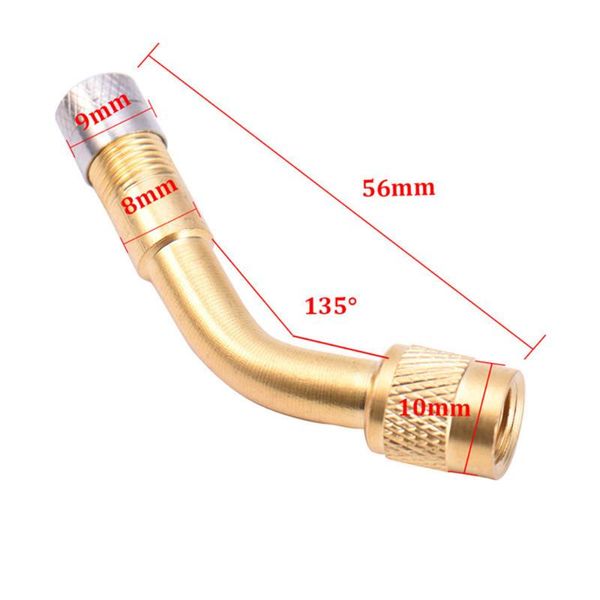 

45 degree brass air tyre valve schrader valve stem with extension adapter for car truck motorcycle air tyre car stylin