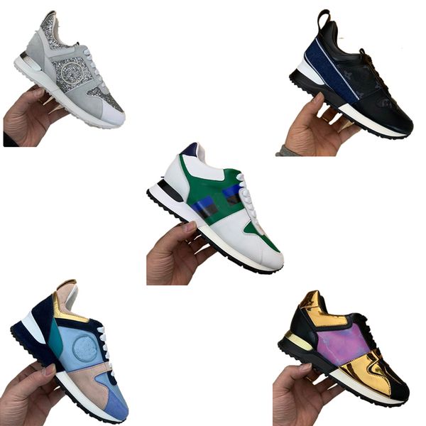 

2020 new solid color outdoor men's leather printed casual shoes stitching breathable sneaker soft and comfortable, Black