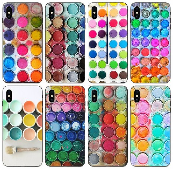

tongtrade] stunning vintage watercolor set case for iphone 8 7 6s 5s plus 11 pro max x xs samsung j7 honor 10 20 lite motorola moto g2 case