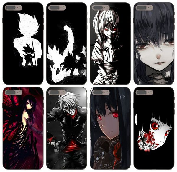 

[tongtrade] cool dark anime girl woman case for iphone 11 pro max x xs 8s 7s 6s 5s 4s samsung note 3 4 5 8 9 honor play 3 xiaomi 9t pro case