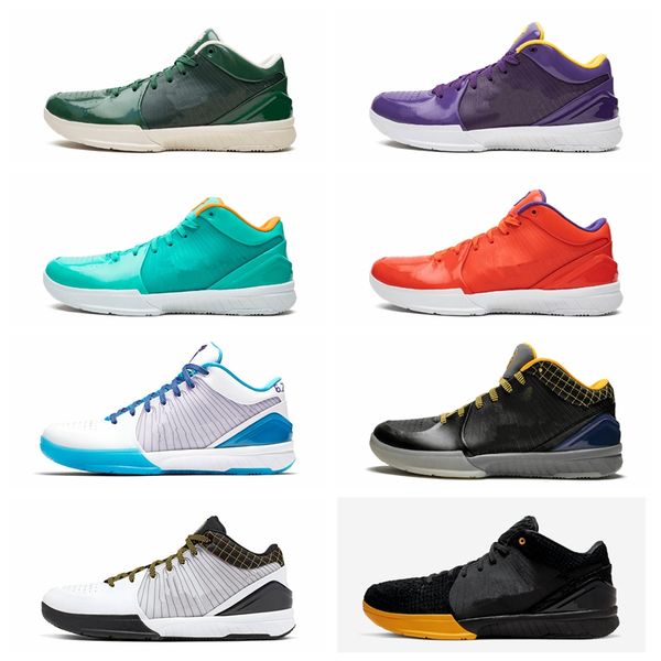 

new zoom iv 4 undefeated protro zk4 draft day carpe diem del sol aces basketball shoes mens trainers 4s sport sneakers, White;red