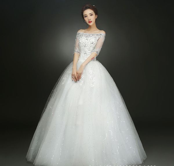 

Vestidos de casamento alinhado yemu05021