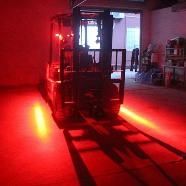 

4 inch 30w led forklift truck car warning lamp safety working light bar warehouse danger area light,10-80v waterproof (1pcs