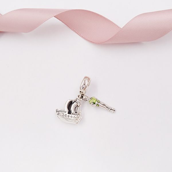 Andy Jewel 925 Sterling Silber Perlen Peter Pan Charm Charms passend für europäische Pandora-Schmuckarmbänder Halskette 7501057371847P