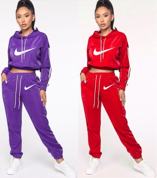 

женин tracksuit длиннм Ѭђкавом балаон наѬд 2 набоѬ бѬенд поѬивной одежд пе, Black;gray