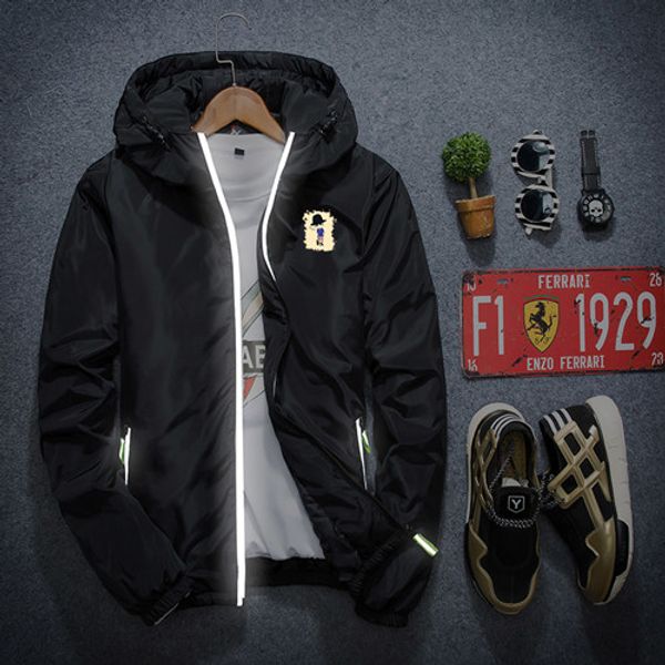 

new mens jackets hip hop windbreaker fashion coat designer jackets men women streetwear outerwear coat jacket, Black;brown