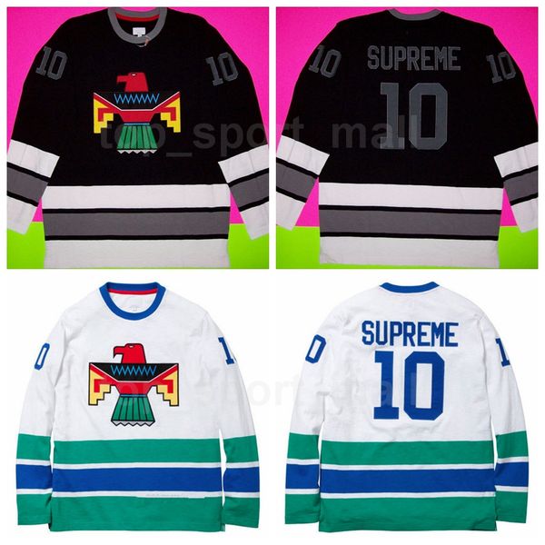 

thunderbird bird jerseys хоккей мужчины frank ocean team цвет черный вдали белый дышащий для спортивных болельщиков высочайшее качество на п, Black;red