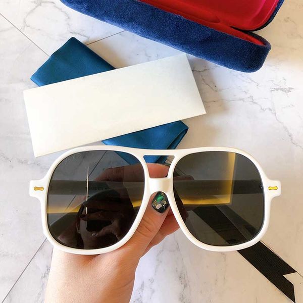 

0706s women's sunglasses special uv protection women's designer retro square frame brand design 0706 original box set, White;black