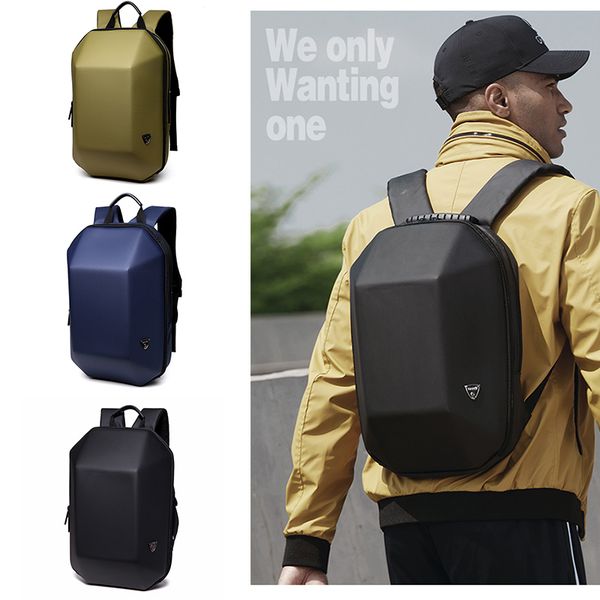 

hard shell design backpack man usb charging lapbackpack male fashion travel bags new school bag waterproof