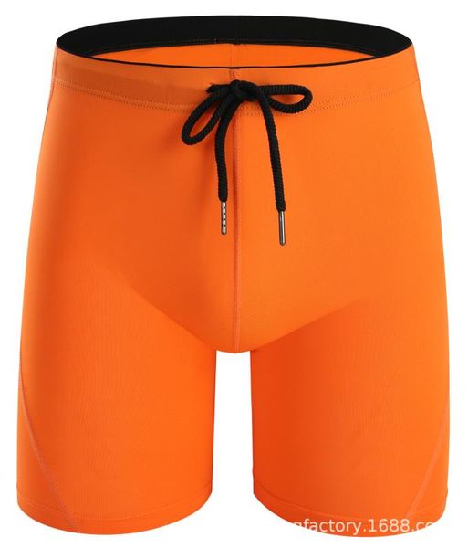

tight mens short swim trunks lightweight lining boxer breathable beachwear quick-drying swimsuit surfing shorts simple style