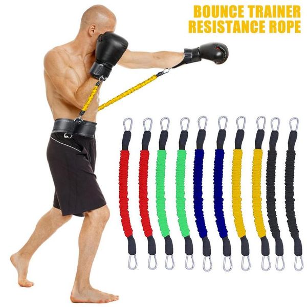 

1pc bounce trainer resistance rope gym sports fitness boxing stretching stap for leg and arm exercises boxing training equipmet