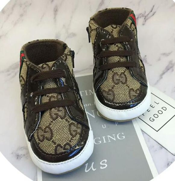 

2019 brand new newborn baby boy girl oft ole crib hoe warm boot anti lip neaker pu breathable olid fir t walker 0 18m