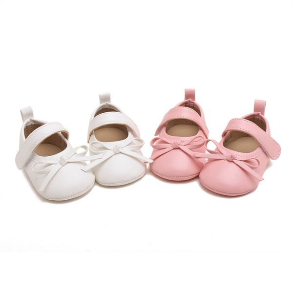 

baby shoes cute bowknot newborn shoes soft bottom anti slip toddler girls princess infant girls first walkers