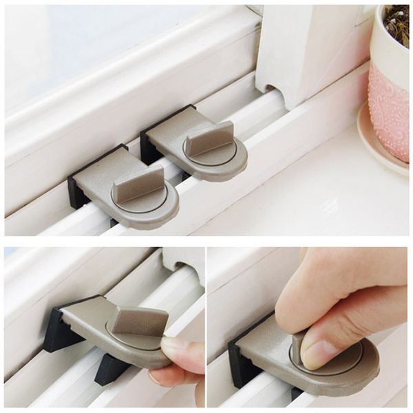 2019 Baby Kids Window Sliding Door Cabinet Locks Child Safety Doors Lock Sliding Sash Stopper Security Anti Theft Llock Lp0218 From Yw Zihe 2 86