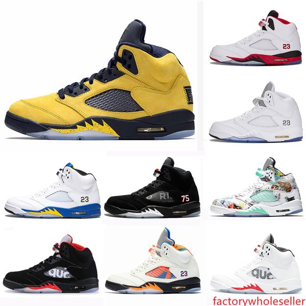 

2019 мичиган fab 5 inspire атласных бред свежих крыл 5s psg черных мужчины баскетбол обувь paris laney og white grape мужской спортивные кро