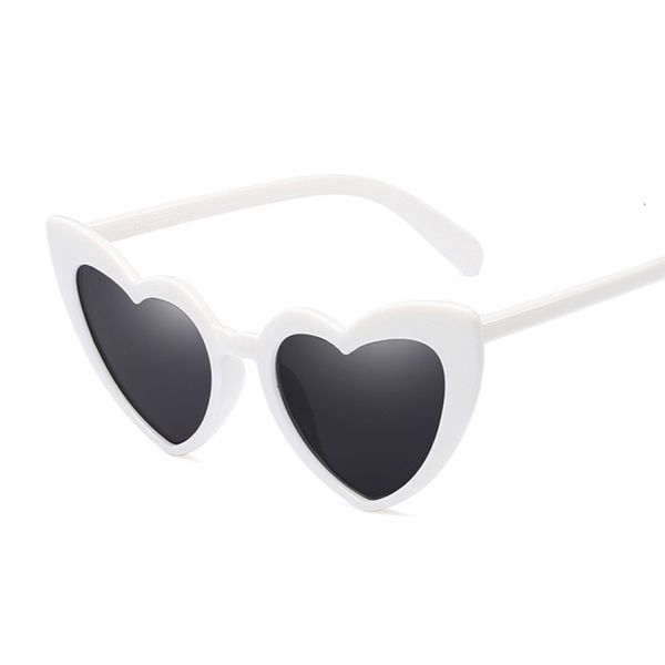 

heart sunglasses women brand designer cat eye sun glasses female retro love heart shaped glasses ladies shopping new, White;black