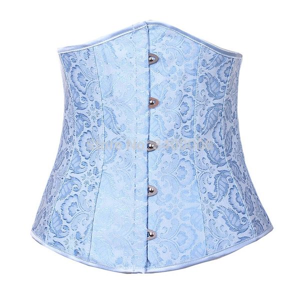 

caudutas women's corset underbust bustiers floral gothic corset lingerie jacquard corset cupless costume plus size red, Black;white
