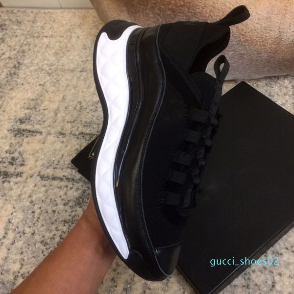 

new style high-end luxury women casual sports shoes australia brand platform air cushion women shoes size: 35-40 jty g02, Black