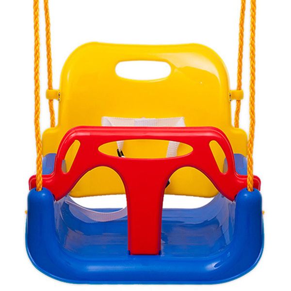 

indoor outdoor safe healthy swing for kids toys for children baby low back pe plastic basket fun crazy games leisure time