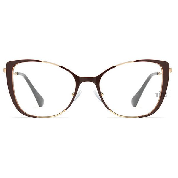 

fashion cat eyeglasses frame women computer optical eye glasses spectacle for women's transparent clear lens female fml, Black