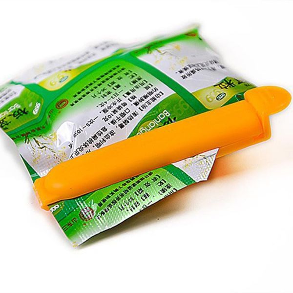 

5pcs food bag clips food snack storage seal sealing bag clips sealer clamp food close clip seal kitchen tool