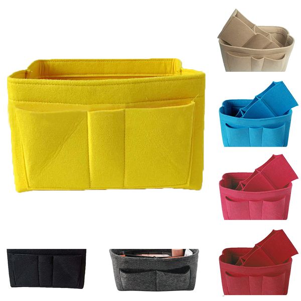 

girls toiletry handbags ladies travel organizer women felt cloth insert bags female make up cases multifunctional cosmetic bags