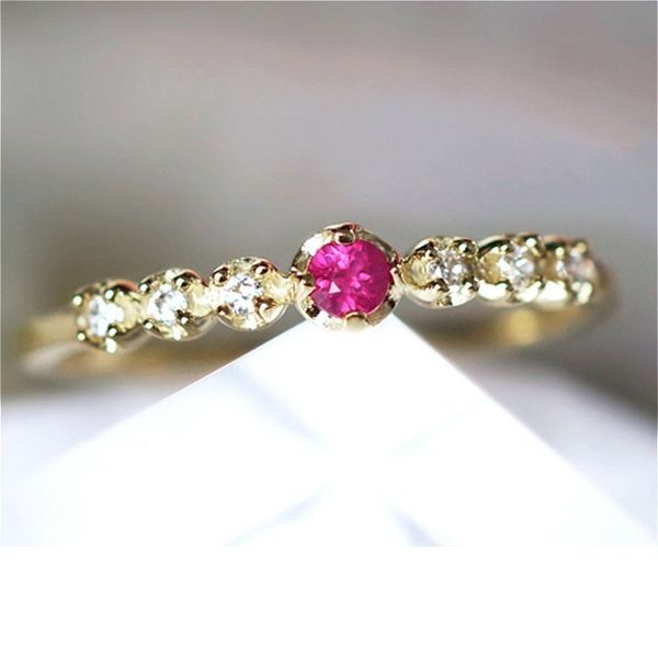 

selling cute chic women's rings fashion gold color inlaid zircon rings trendy princess queen jewelry anel feminino dropship, Golden;silver
