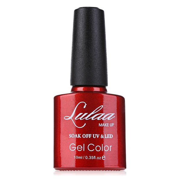 

red bottle 10 ml gel nail polish nail art gel polish uv led semi permanent varnish