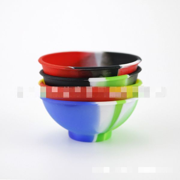 

food grade small bowl shape silicone container storage oil holder mini wax container for vaporizer in stock