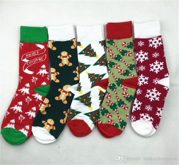 

рождественские серии женщин дизайнер носки зима мультфильм елки отпечатано женщин chaussettes дышащий relaxed женские носки, Black;white