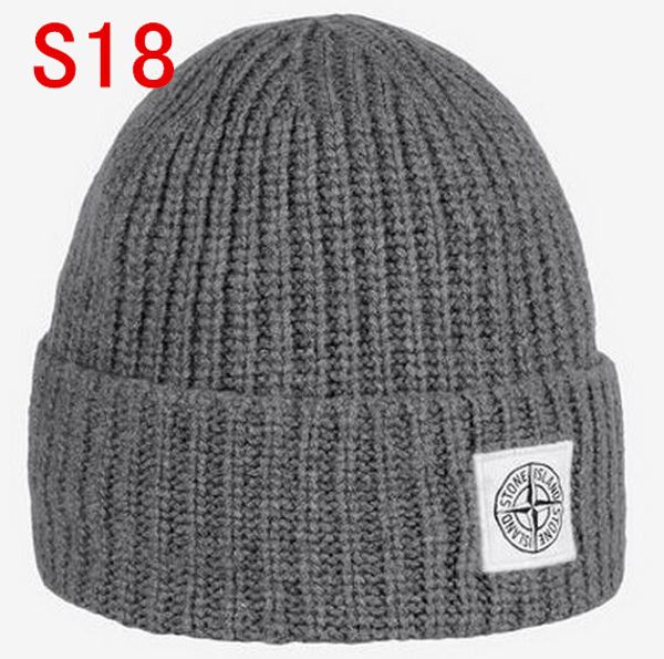 

Hight quality man women autumn winter cap ca ual knitted port cap ki gorro ugea warm wool knit hat outdoor beanie, Blue;gray