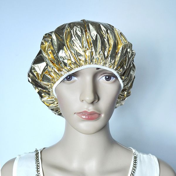 

aluminum foil baking oil hair caps waterproof dustproof nourishing hair dye cap elastic salon spa shower cap for women and men 1000 pcs