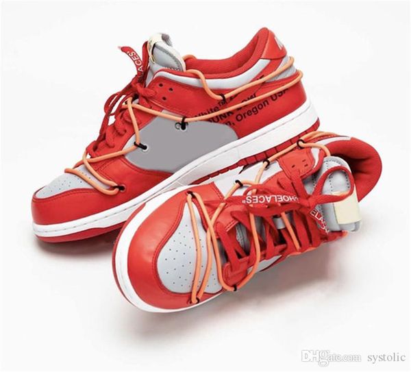 

новый релиз аутентичные off sb dunk low х кожаный белый университет красный волк серый сосна зеленый университет золото мужчины кроссовки ct