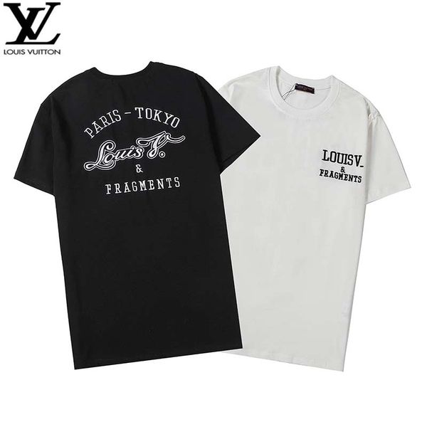 

ss spring and summer new high grade cotton printing short sleeve round neck panel t-shirt size: s-l-xl-xxl-xxxl color: black white q557, White;black