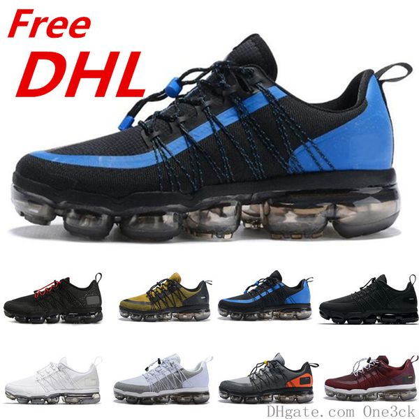 

dhl 2019 run utility men running shoes triple black white anthracite reflect silver discount runner mens trainers sports sneakers