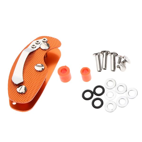 

1 set nice & simple keychain clip key chain organizer, random color