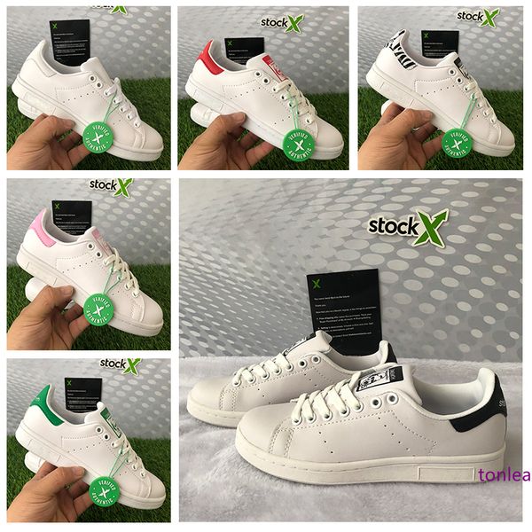 

2020 stan smith men women casual shoes designer shoes flats outdoor trainers white green black ballet flats running sneakers stockx