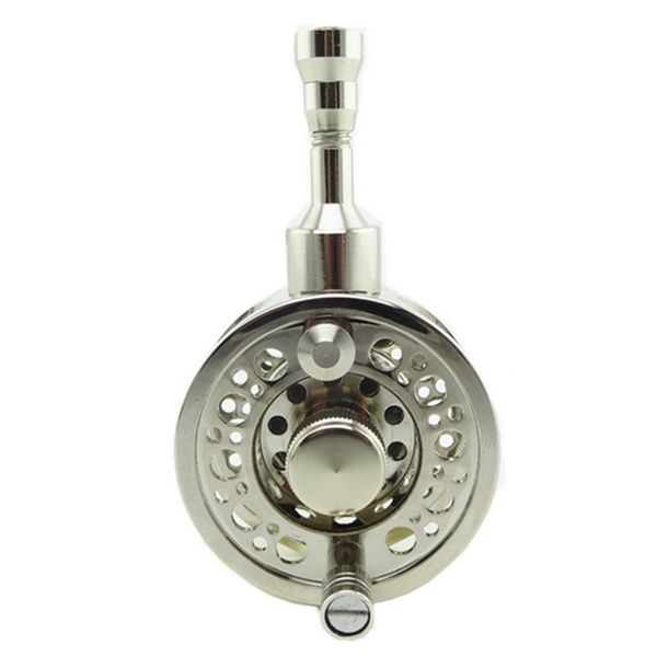 

telescopic fishing rod end wheel fishing reel safe for big fishes speed thread goes inside pole zt60 105g