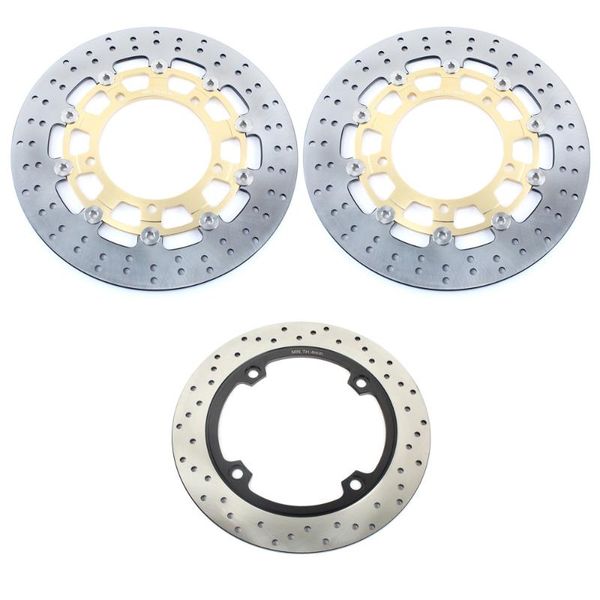 

bikingboy for dl 650 v-strom 07-12 dl 650 v-strom abs 07-19 1000 xt abs 15-19 front rear brake discs disks rotors