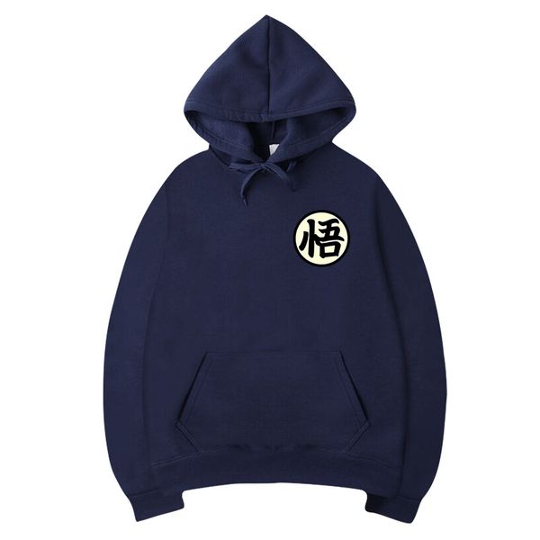 

dragon ball hoodie print pocket goku 2019, Black
