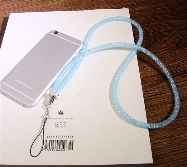 

Универсальный пункт длинный отрезок висит кружева кристалл строп Кристалл Rhinestone