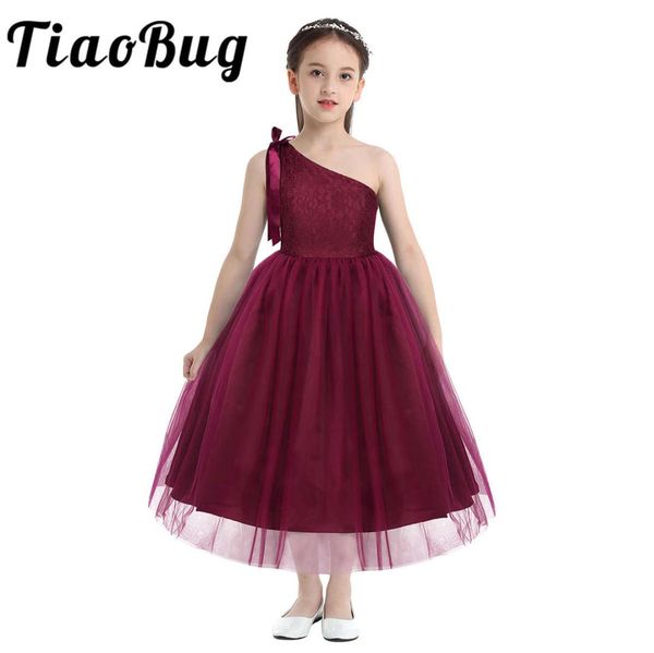 

вышитые цветочные кружева бантом платье девушки цветка длиной до пола сращивания плечевые ремни рукавов свадьба вечернее платье, Red;yellow