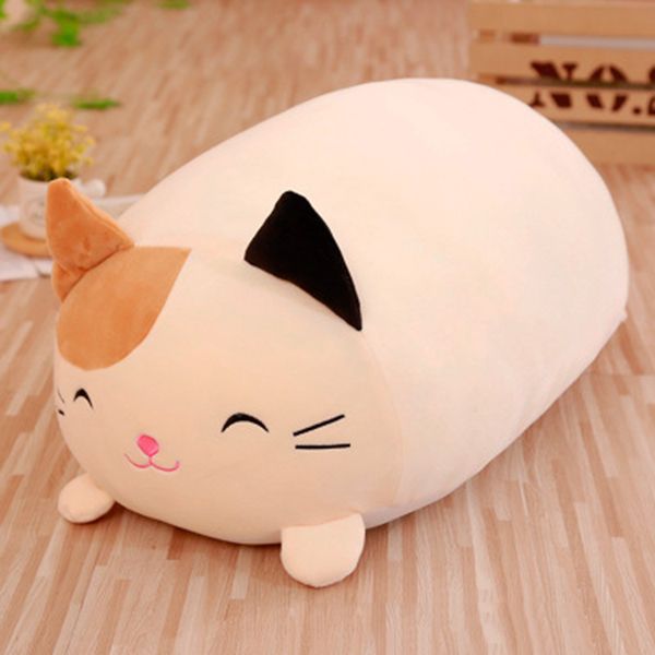 

1pc 30cm doll down cat pillow plush cushion brinquedos with pp cotton stuffed animal plush toys dolls kids home decoration