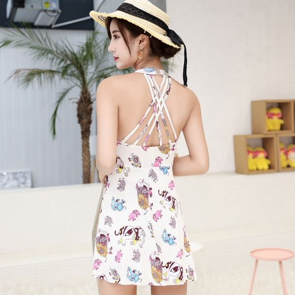 

dald8 today's goddess one-piece small breasts gathered with bare back underwear swimsuit belly underwear spring beach holiday swims, White;black