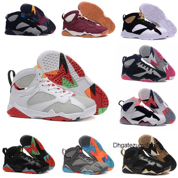 

basketball shoes 7 7s men women purple unc bordeaux olympic panton pure money nothing raptor zapatos trainer sport shoe sneaker