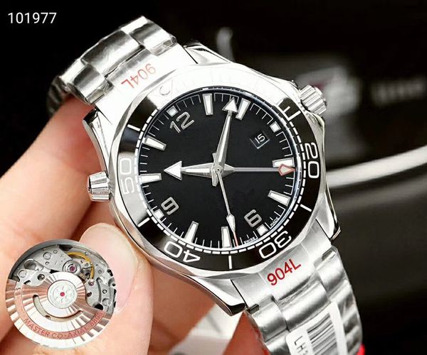 

movement watches 8215 automatic watch permeable movement swimming waterproof gauge nd 39.5/11mm men watch 316 l steel luxury watch, Slivery;brown