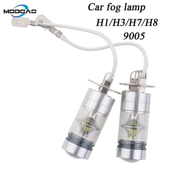 

2-pack car led light car fog lamp vehicel fog lights daytime running light anti-fog lights h1 h3 h7 h8 9005