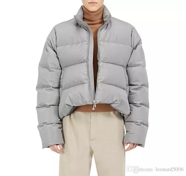 

2020fw oversize down jacket casual grey black down jackets fashion outerwear bl bb, Black;brown