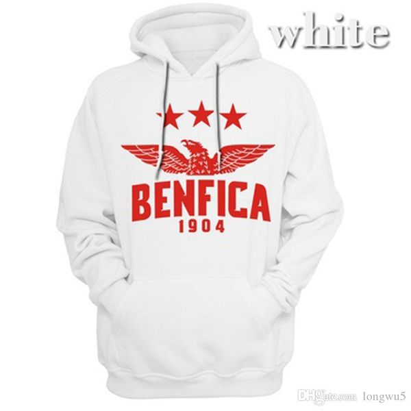 

buy benfica portugal hoodies sweatshirts hooded hoody funny men's sweatshirt fleece male brand hoodies jackets benfica's fa, Black